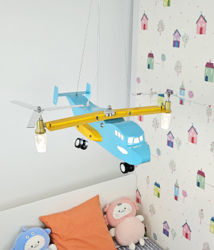 블루플레인 LED40W 키즈등 어린이펜던트 아이방조명