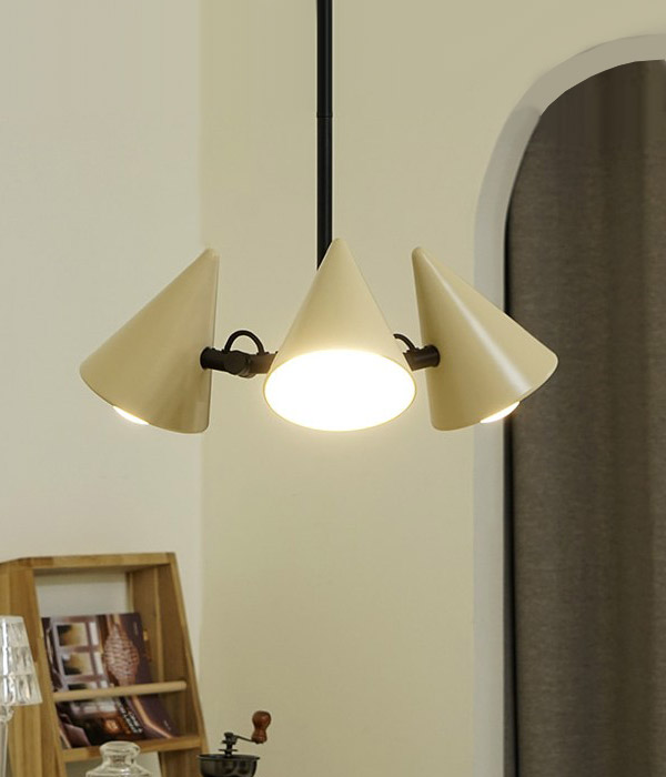 코몽트 3등 LED식탁등 식탁전등