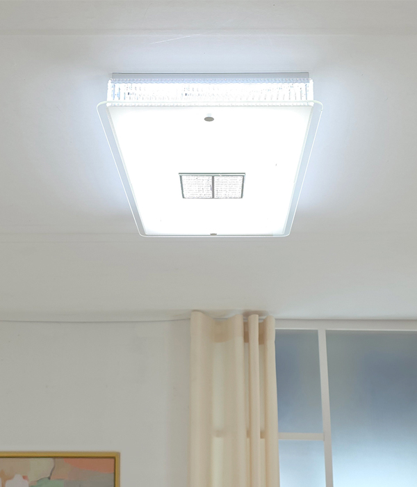 아이리스 50W 국산LED거실등 작은 거실등 (유리)