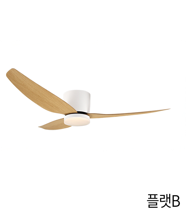 LED 16W 르슈아2 실링팬 (52) 조명타입 [일반형/플랫A /플랫B] 거실실링팬