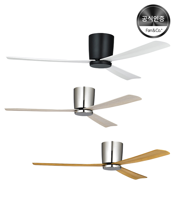 팬앤코 일반형타워 파이롯트 비조명 실링팬 132cm